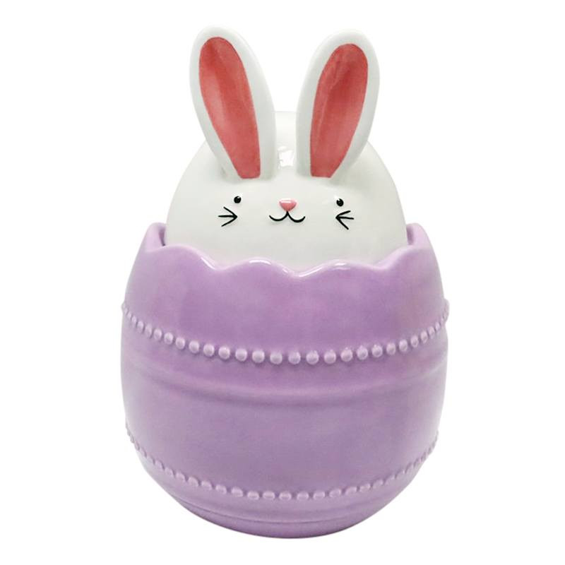 Bunny Brights Purple Easter Bunny Cookie Jar | At Home