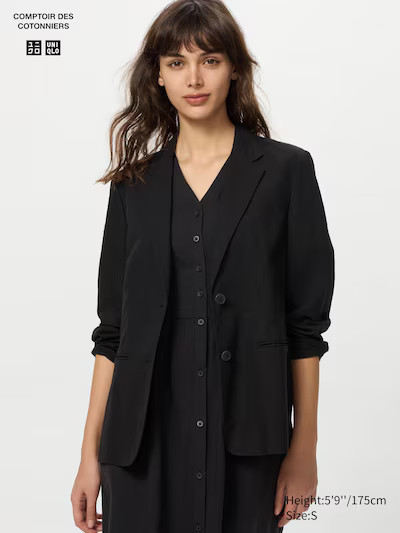 Linen Blend Jacket | UNIQLO (UK)