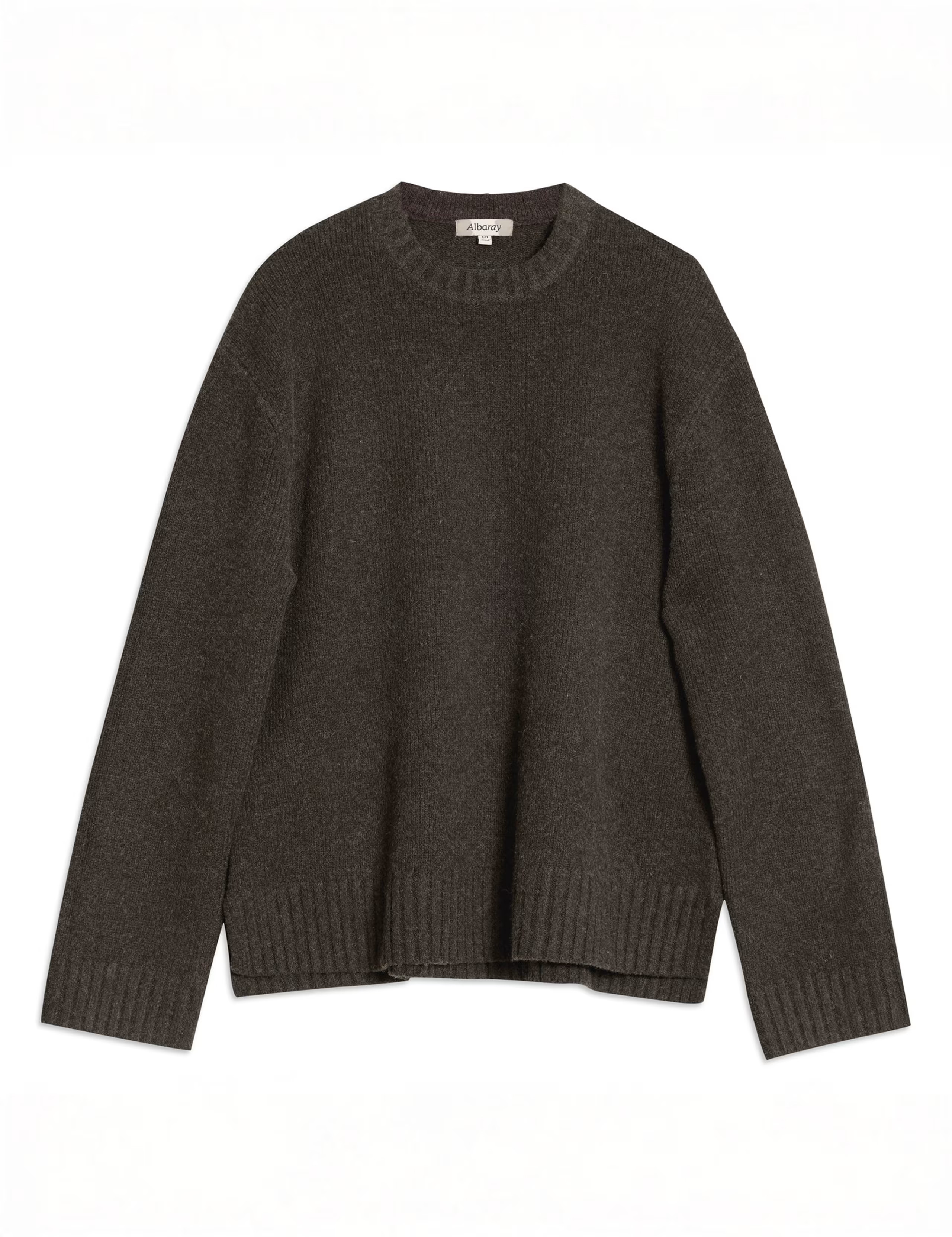 Textured Crew Neck Jumper with Wool | Marks & Spencer (UK)