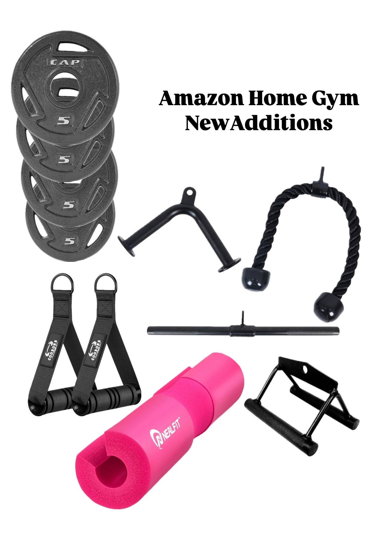 Home gym accessories all from Amazon! 

#LTKHome #LTKFindsUnder50 #LTKActive