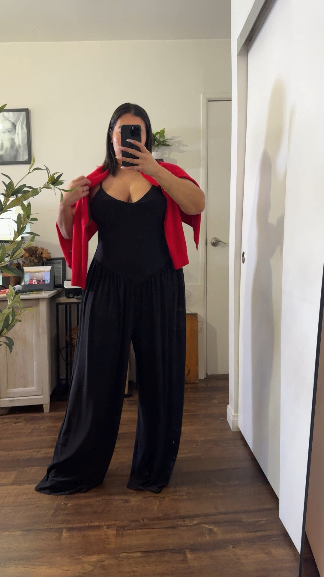Express always comes through for me. It’s elevated, it’s effortless, and so curvy/ midsize friendly which is why I love express so much. I can breathe in all these pieces and the quality is so good. 
Cardigan - XL/ runs small/ size up/ great material / so comfortable 

Drop waist jumpsuit -XL/ runs big / I 

#LTKMidsize #LTKPetite #LTKootd