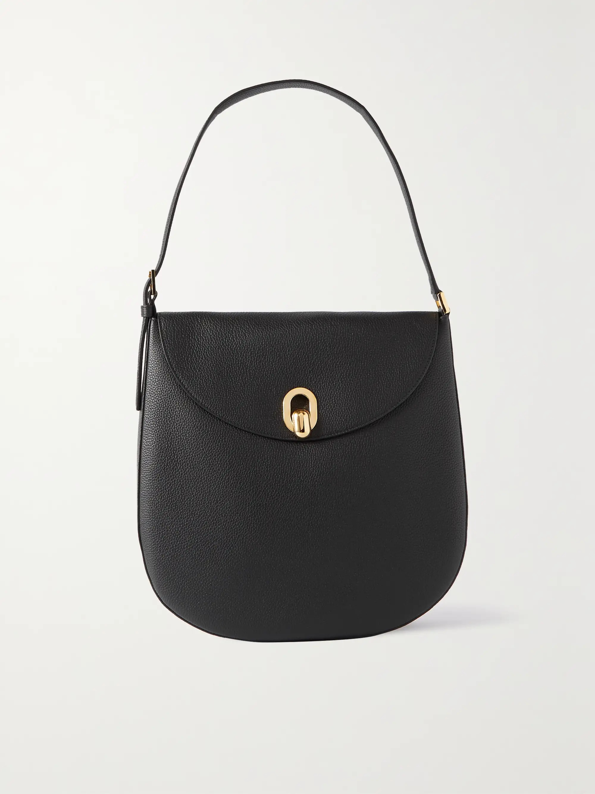 Tondo large textured-leather shoulder bag | NET-A-PORTER (US)