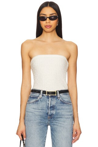 ASTR the Label Kai Sweater Tube Top in Cream from Revolve.com | Revolve Clothing (Global)