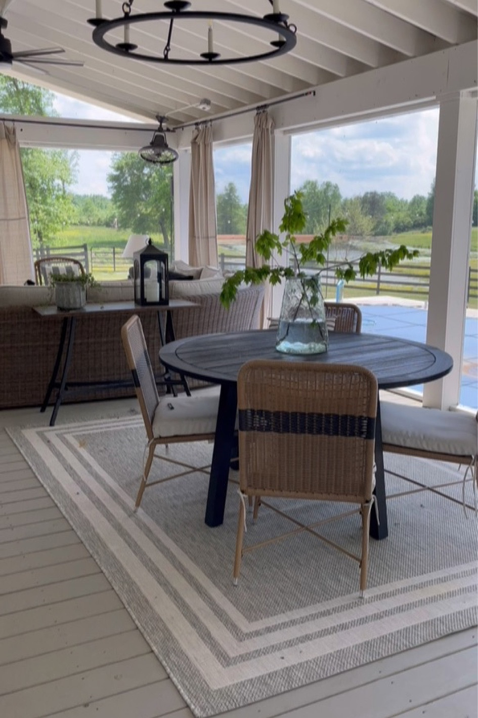 Back porch furniture and decor! 

#LTKSeasonal #LTKhome #LTKstyletip