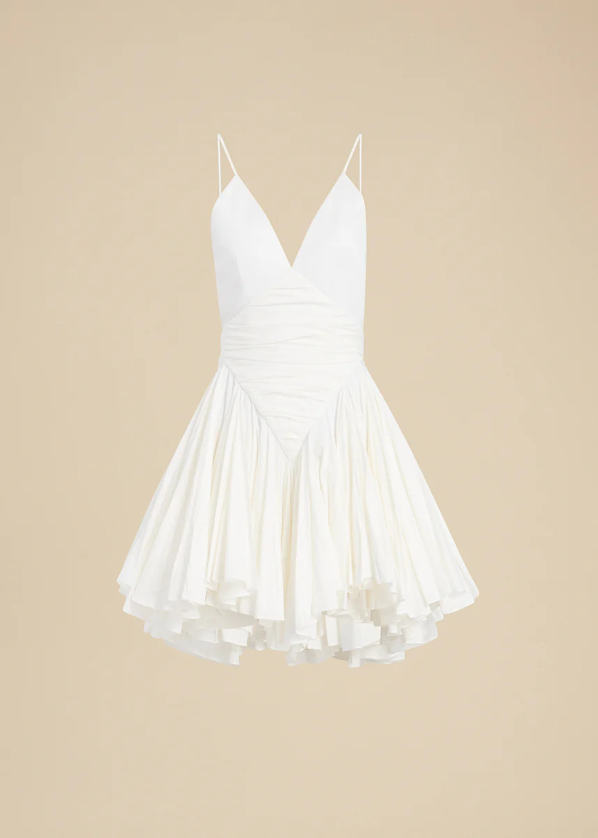 Margot Dress in White | Khaite