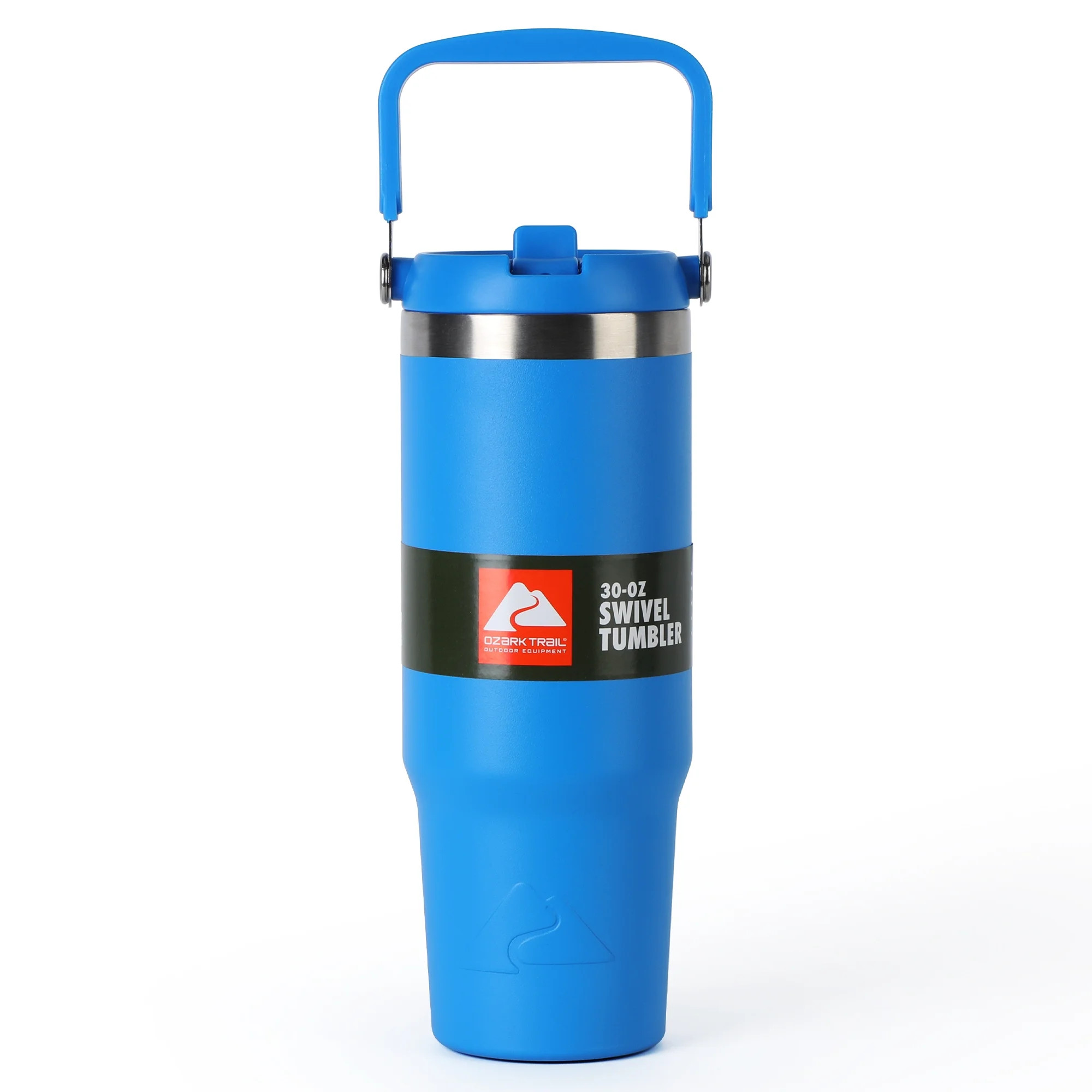 Ozark Trail 30 oz Stainless Steel Insulated Swivel Tumbler, Electric Blue | Walmart (US)