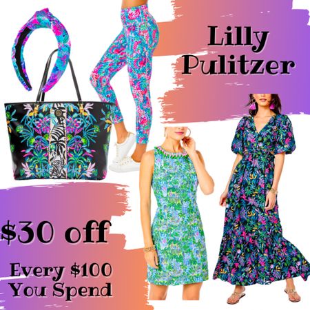 Lilly Pulitzer gives you $30 off every $100 you spend! Amazing and very rare sale!

#LTKsalealert #LTKtravel #LTKswim