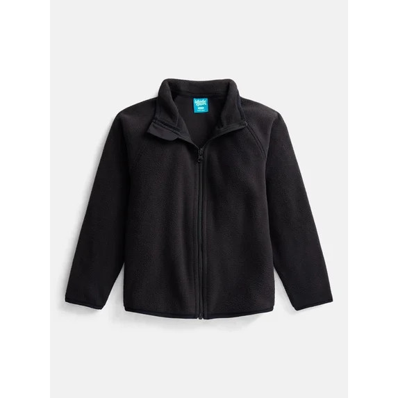 Wonder Nation Boys Microfleece Full Zip Jacket, Sizes 4-18 & Husky | Walmart (US)
