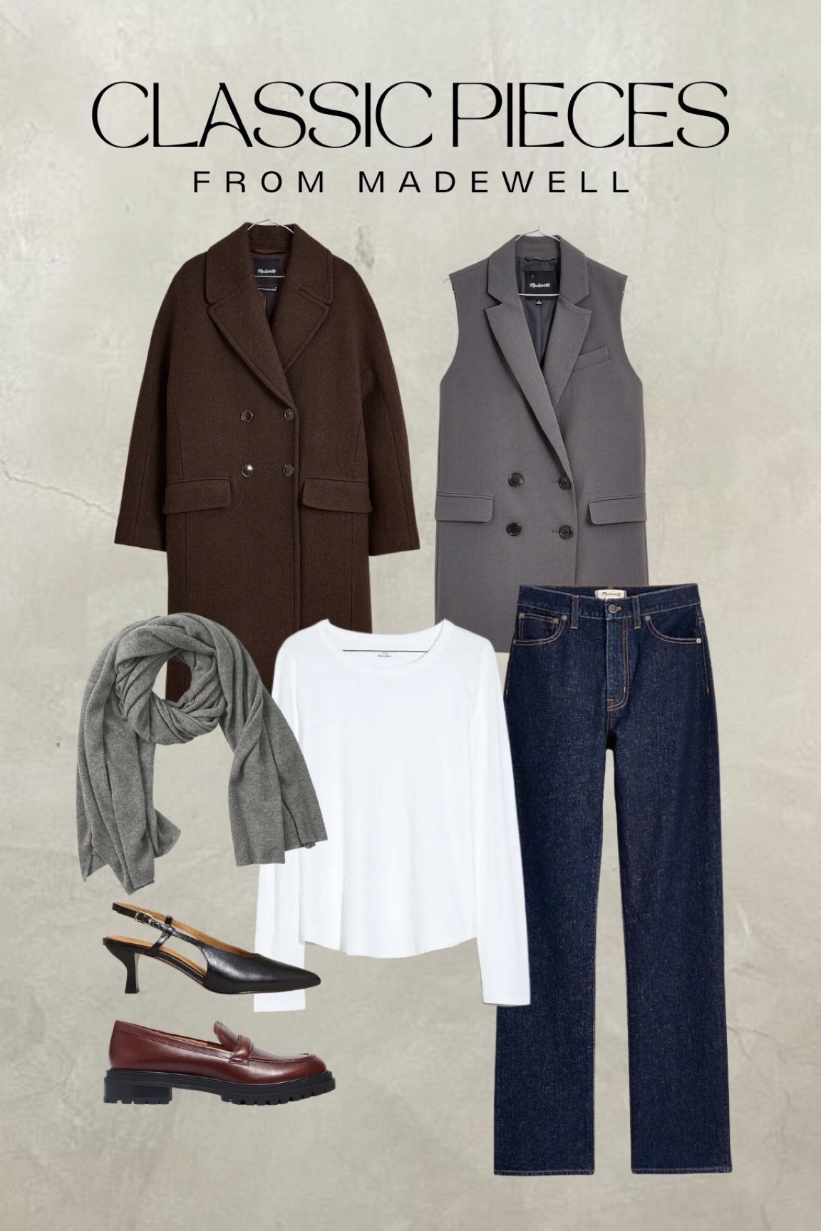 Found some classic pieces that you can easily dress up or down and don’t break the bank! Code: LTK20 for 20% off orders $100+

Madewell | Fall Outfits | Winter Outfits

#LTKstyletip #LTKsalealert #LTKHolidaySale