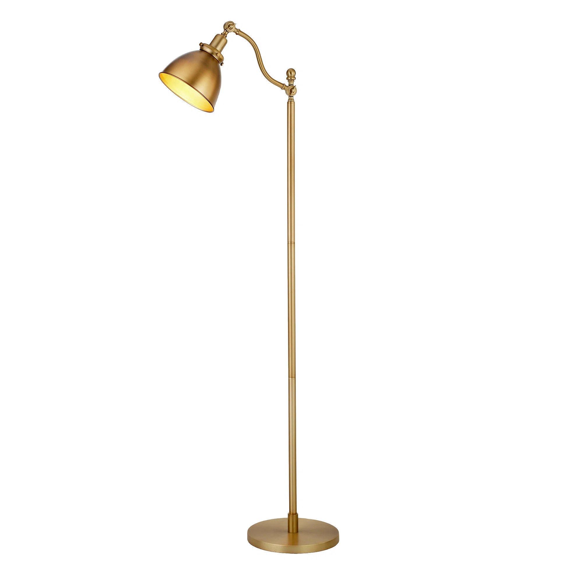 Hosby 65" Swing Arm Floor Lamp | Wayfair North America