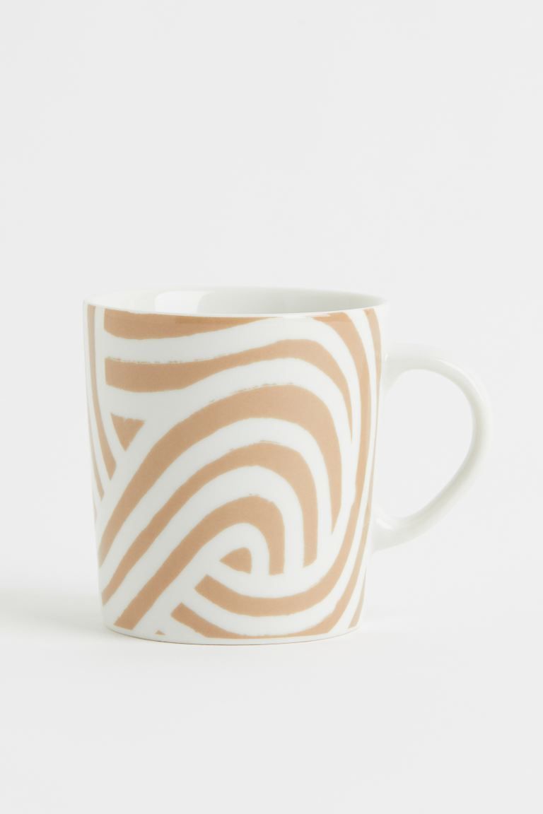 Patterned Porcelain Mug | H&M (US + CA)