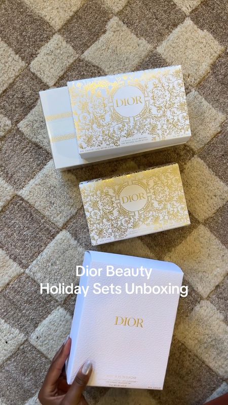 Dior Beauty Holiday Sets! Such a grata value with the most luxurious makeup bags. Featuring top makeup products like the Dior lip oil and lipsticks! Great gift idea for the holidays 

#makeup #giftideasforher #dior #unboxing #giftsets #christmasgifts 

#LTKbeauty #LTKHoliday #LTKGiftGuide