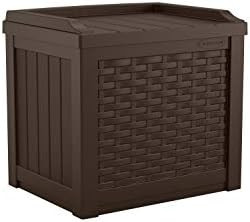 Suncast 22-Gallon Small Deck Box-Lightweight Resin Indoor/Outdoor Storage Container and Seat Cush... | Amazon (US)