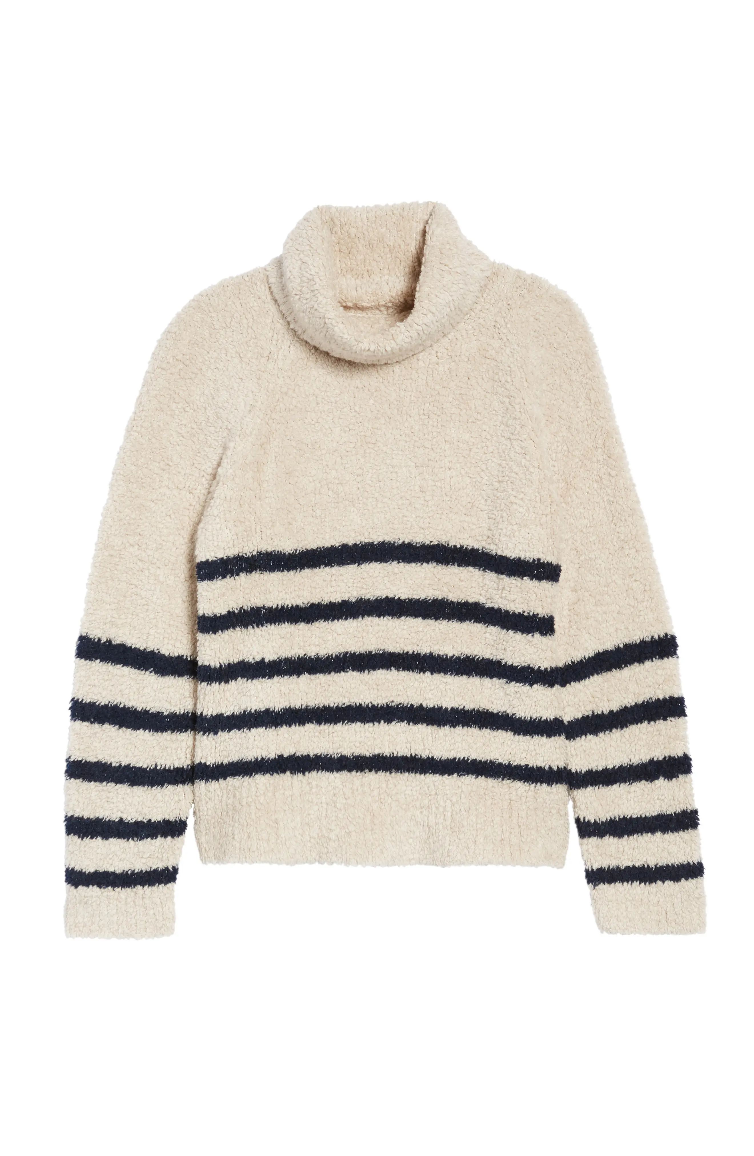 Mariner Stripe Turtleneck Sweater | Nordstrom