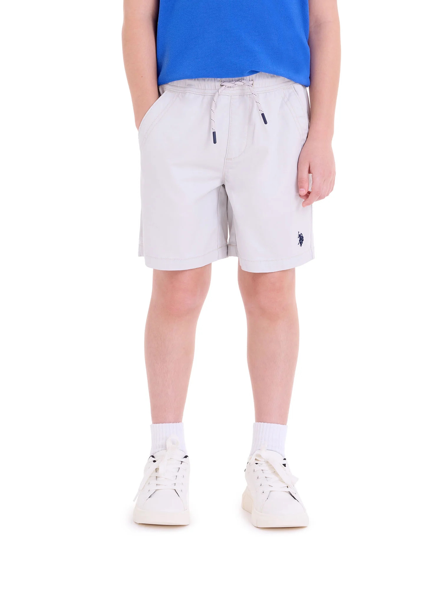 U.S. Polo Assn. Boys Pull-On Shorts, Sizes 4-18 | Walmart (US)