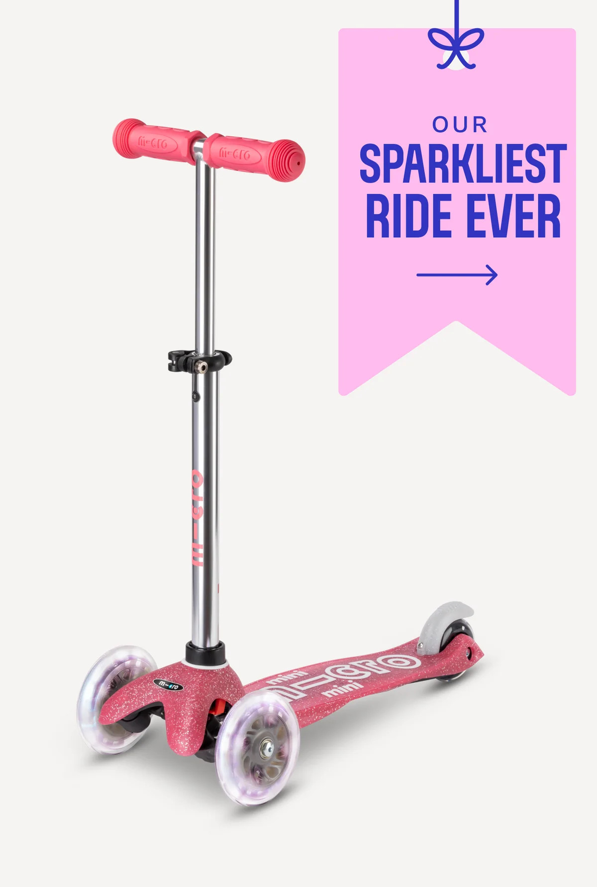 Micro Mini Glitter LED Scooter | Micro Kickboard
