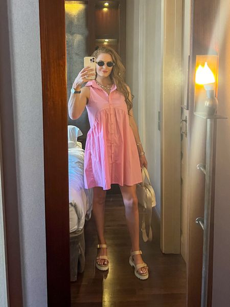 Amazon dress fits true to size, wearing medium🌸 

Amazon dress - casual dress - Europe - Spain - affordable style - affordable dress - pink dress - everyday style - summer dress - under $50

#LTKFindsUnder50 #LTKTravel #LTKSeasonal
