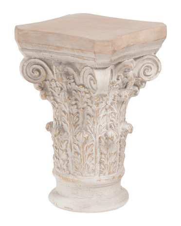 16x24 Ornate Pedestal Stand With Scrollwork | TJ Maxx