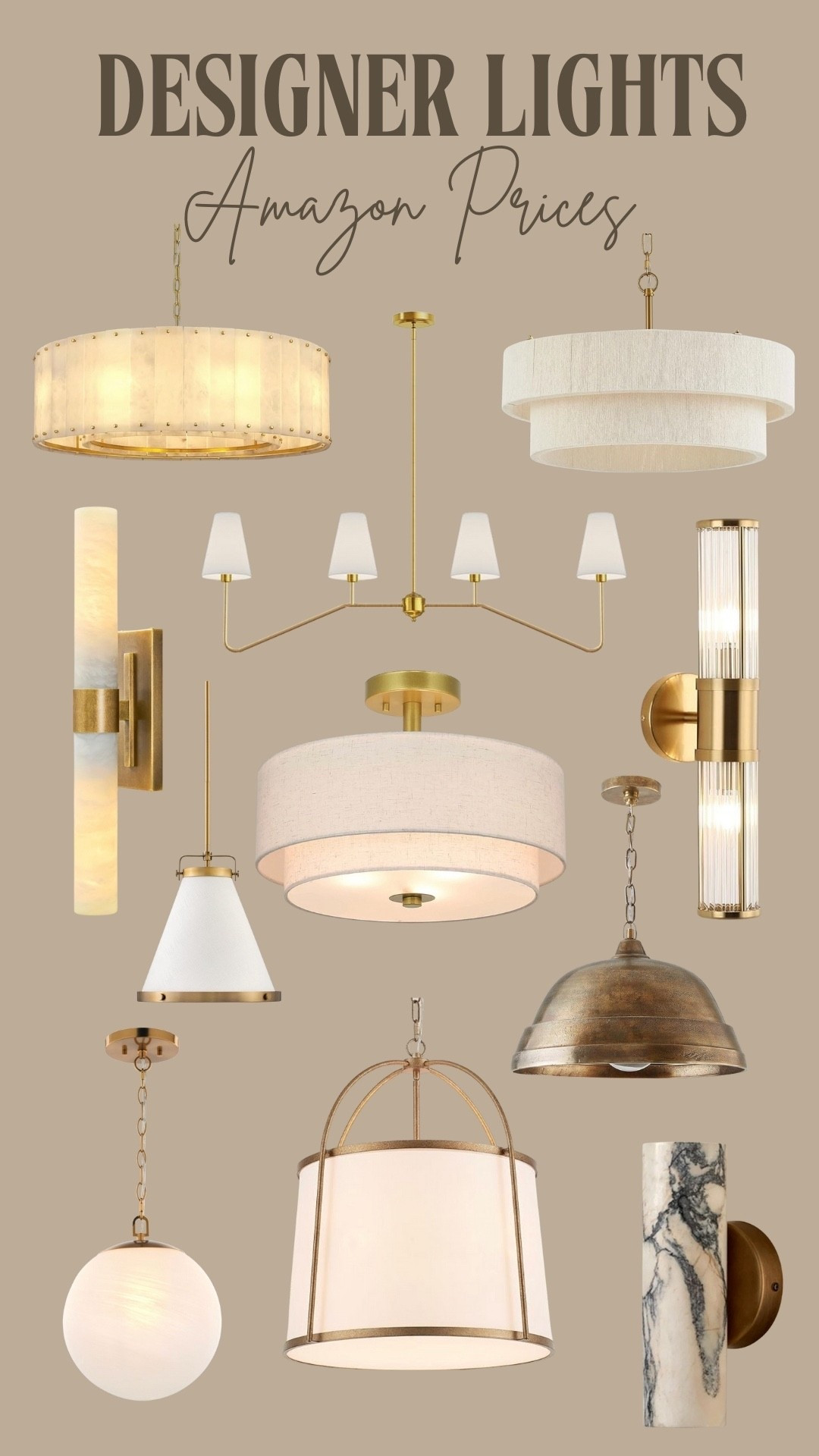 These lights have the designer look without the hefty price tag. Tap to shop my picks! 💡✨

#LTKHome #LTKdayinmylife #LTKSaleAlert