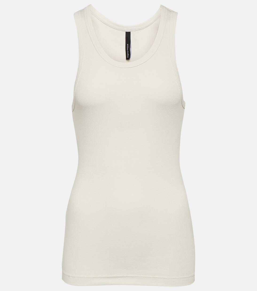 Ribbed-knit cotton-blend tank top | Mytheresa (US/CA)