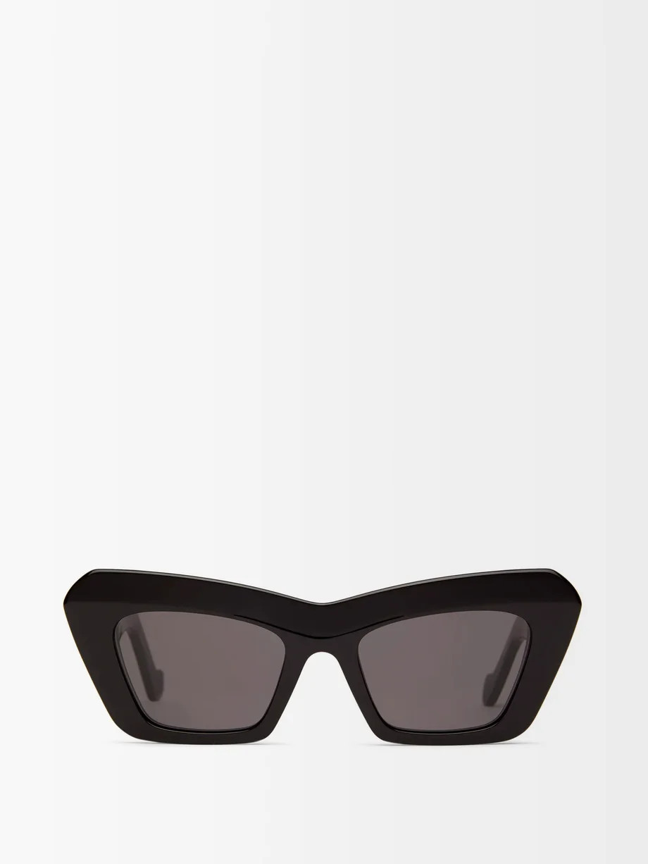 Anagram-logo cat-eye acetate sunglasses | LOEWE | Matches (US)