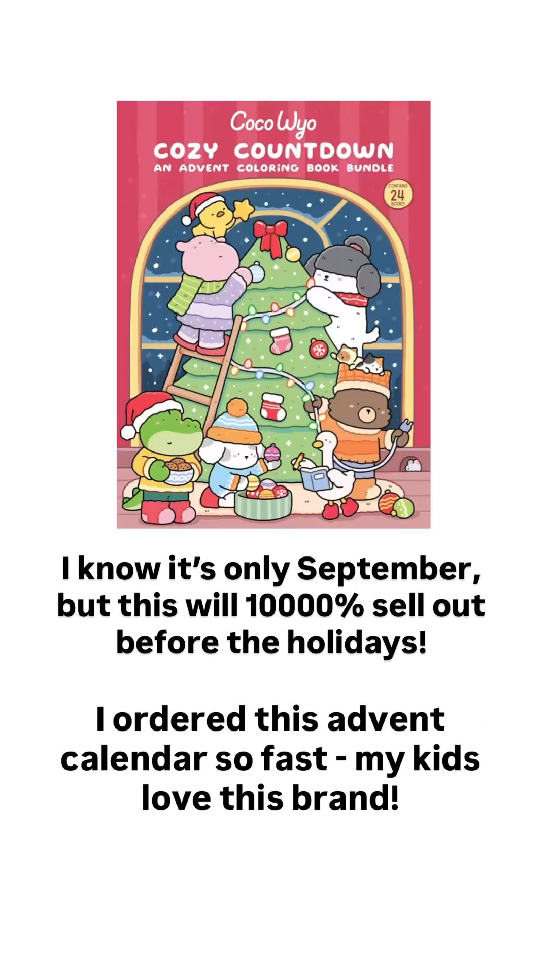 I know it’s only September, but this advent calendar will 100000% sell out before the holidays. I ordered it for my kids so fast!

#LTKKids #LTKSeasonal