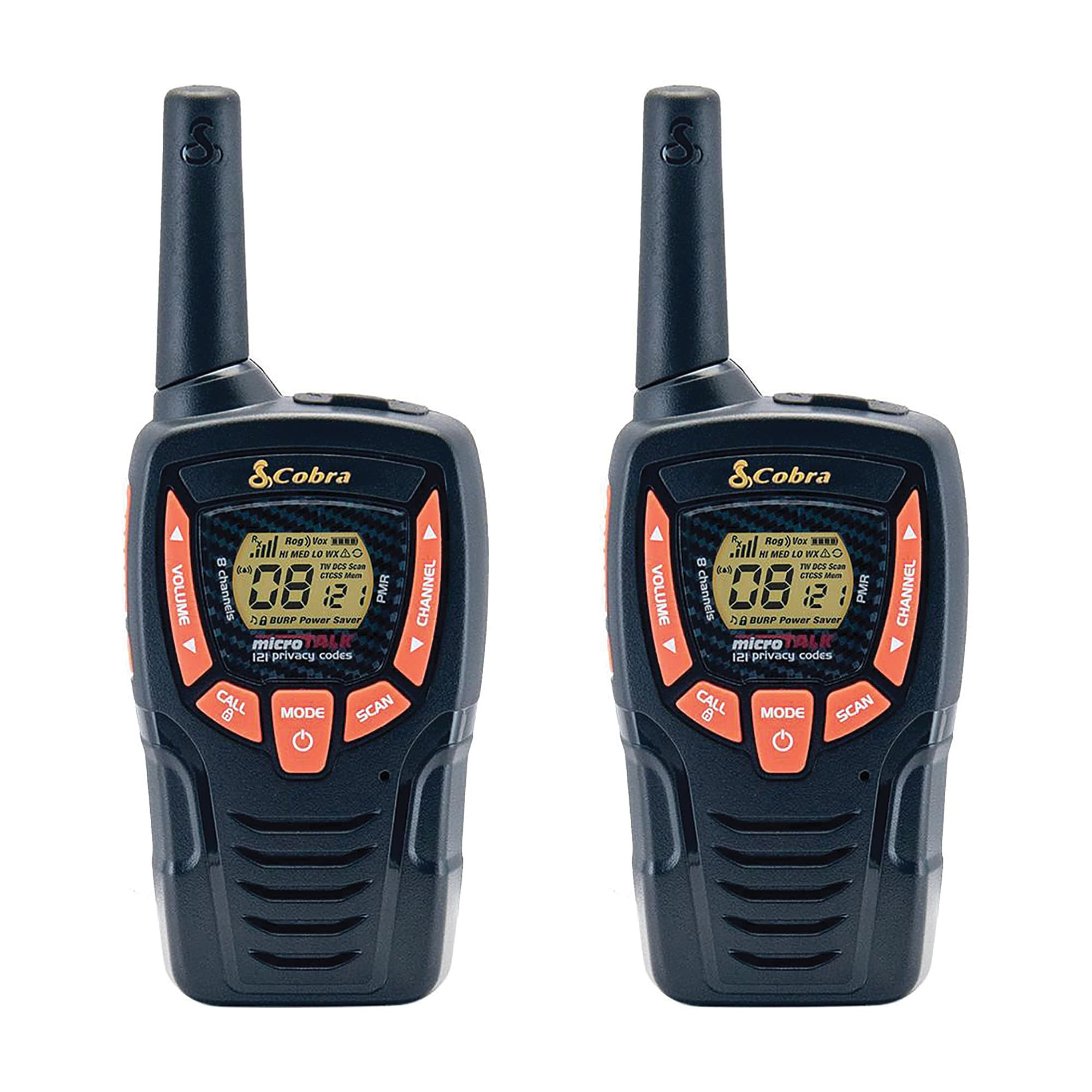 Cobra Cobra Microtalk Gmrs/Frs Walkie Talkies Pair, Black, Cxt390 | CBRACXT390 | Lowe's