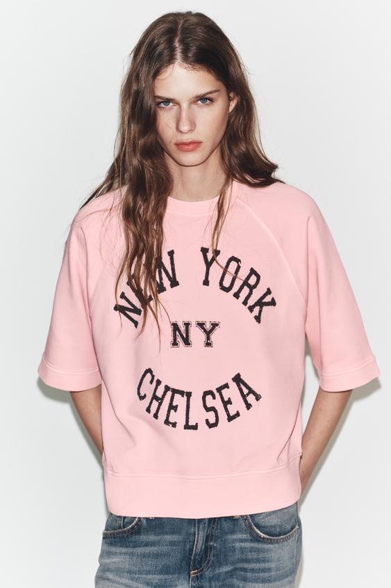 SLOGAN SWEATSHIRT | Zara US