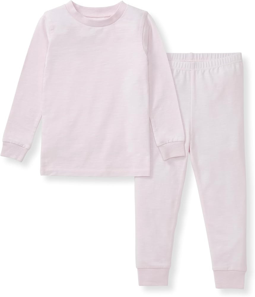 Burt's Bees Baby Unisex Baby Honeysoft Pajamas, Tee and Pant 2-Piece Pj Set, Soft Organic Cotton ... | Amazon (US)