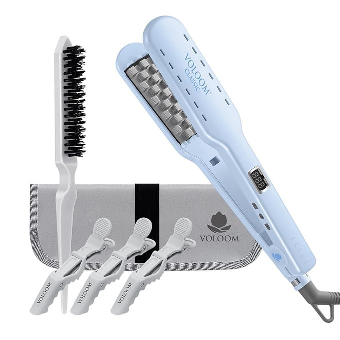 Voloom Classic 1-1/2 Inch Professional Volumizing Hair Iron | Increase Hair Volume, Ceramic Hair ... | Amazon (US)