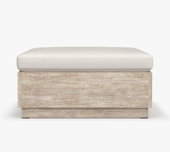 Indio Wood Modern Ottoman Frame | Pottery Barn (US)