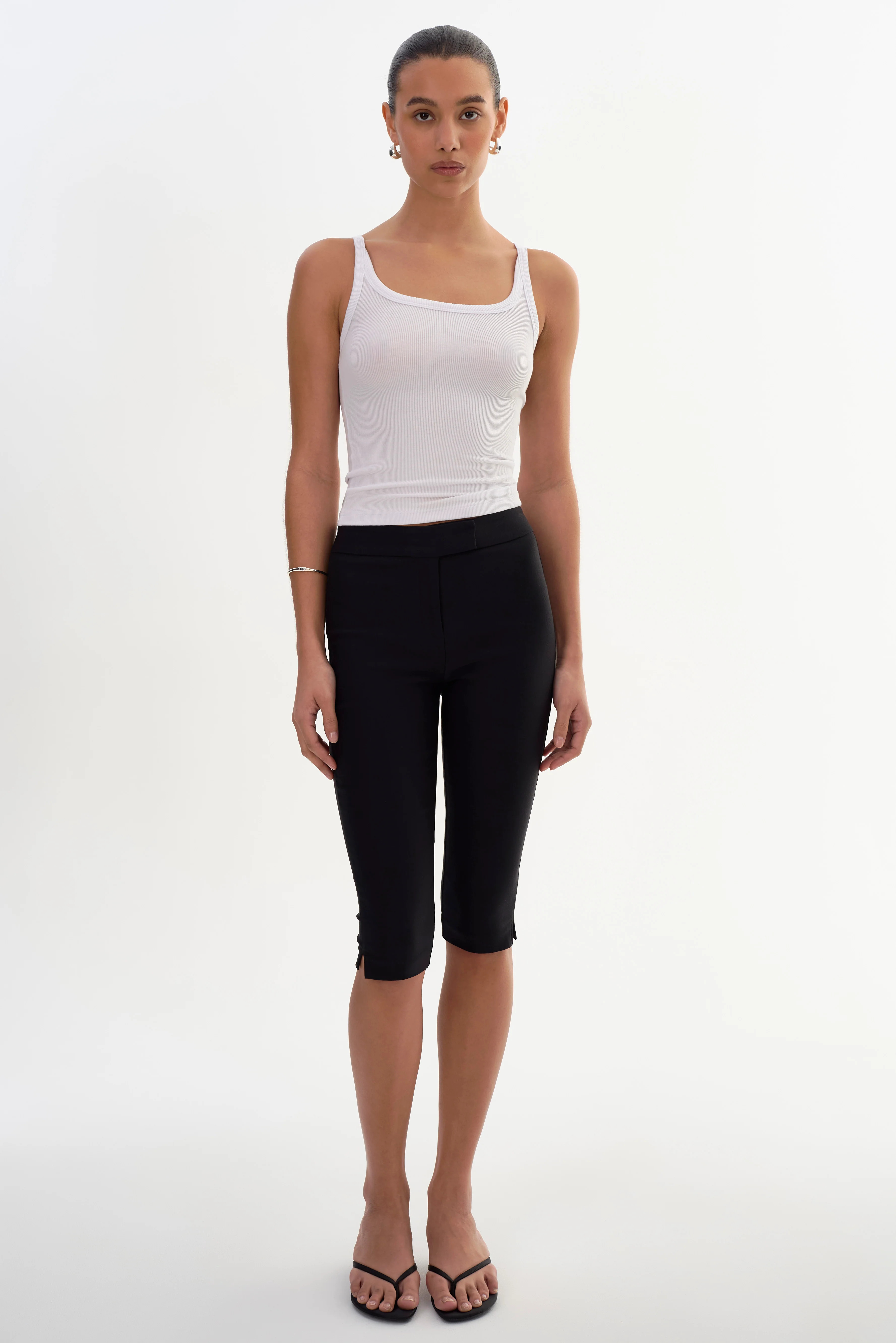CELINE | Stretch Twill Capri | LAMARQUE