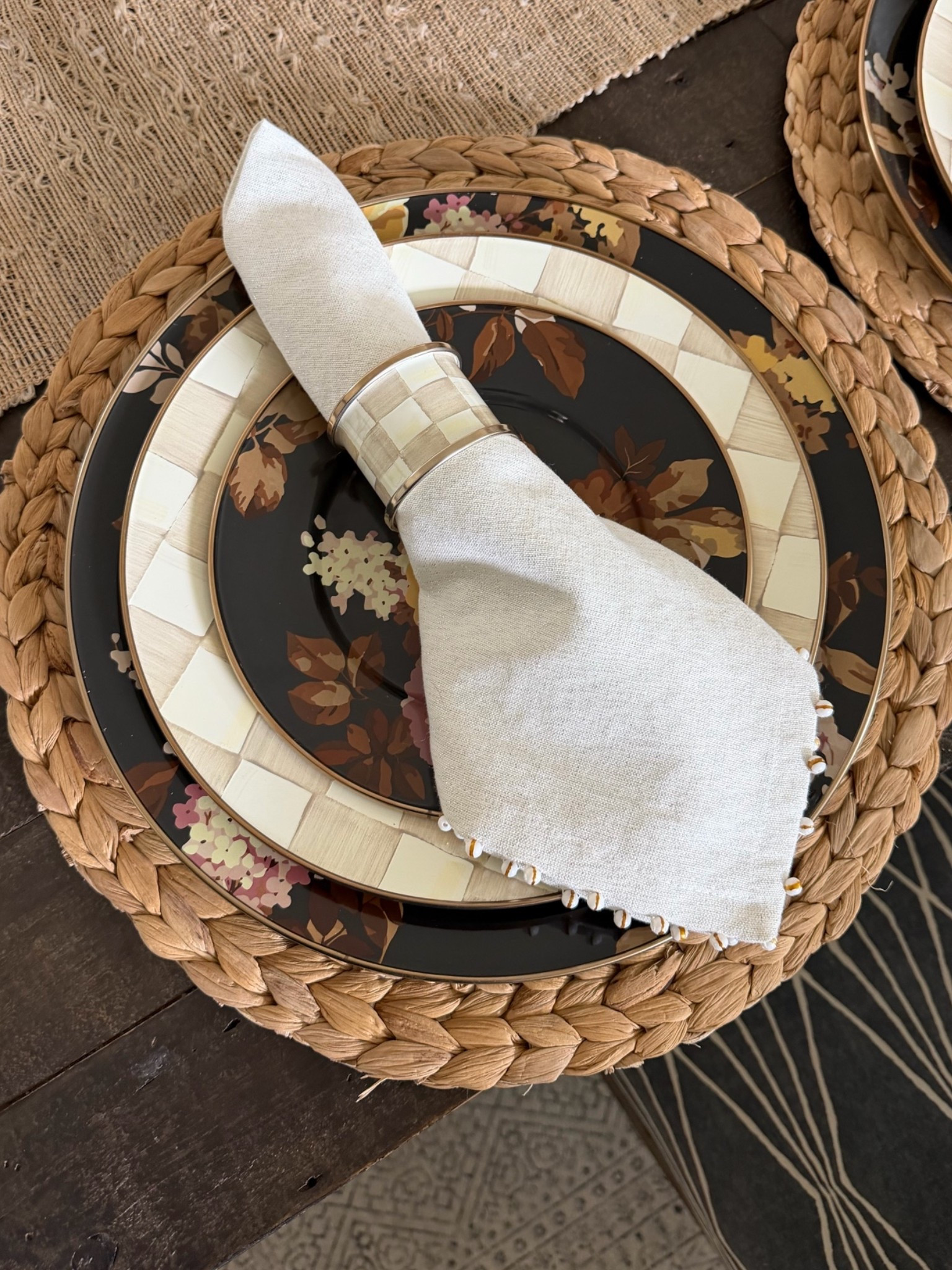 Starting to prep for Fall! Absolutely love how these @MacKenzie-Childs dishes came together.

#LTKHome #LTKSaleAlert #LTKSeasonal