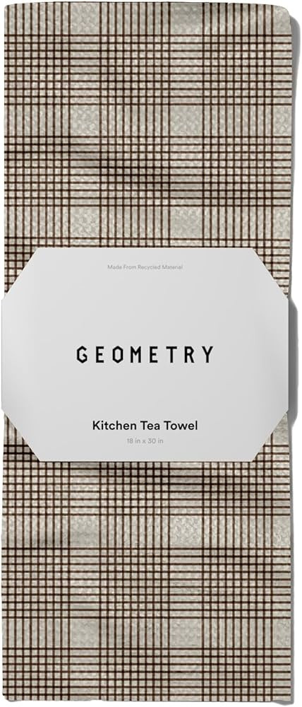 GEOMETRY Kitchen Towels - Quick Dry Microfiber Cloth Dish Towels for Kitchen Drying - Premium Qui... | Amazon (US)