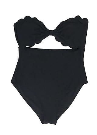 CUPSHE Women's Sexy Irregular Hem One Piece Padded Bikini Set | Amazon (US)