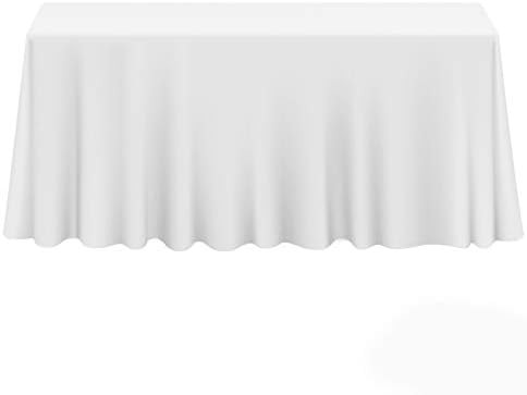 Lann's Linens - 90" x 156" Premium Tablecloth for Wedding / Banquet / Restaurant - Rectangular Po... | Amazon (US)