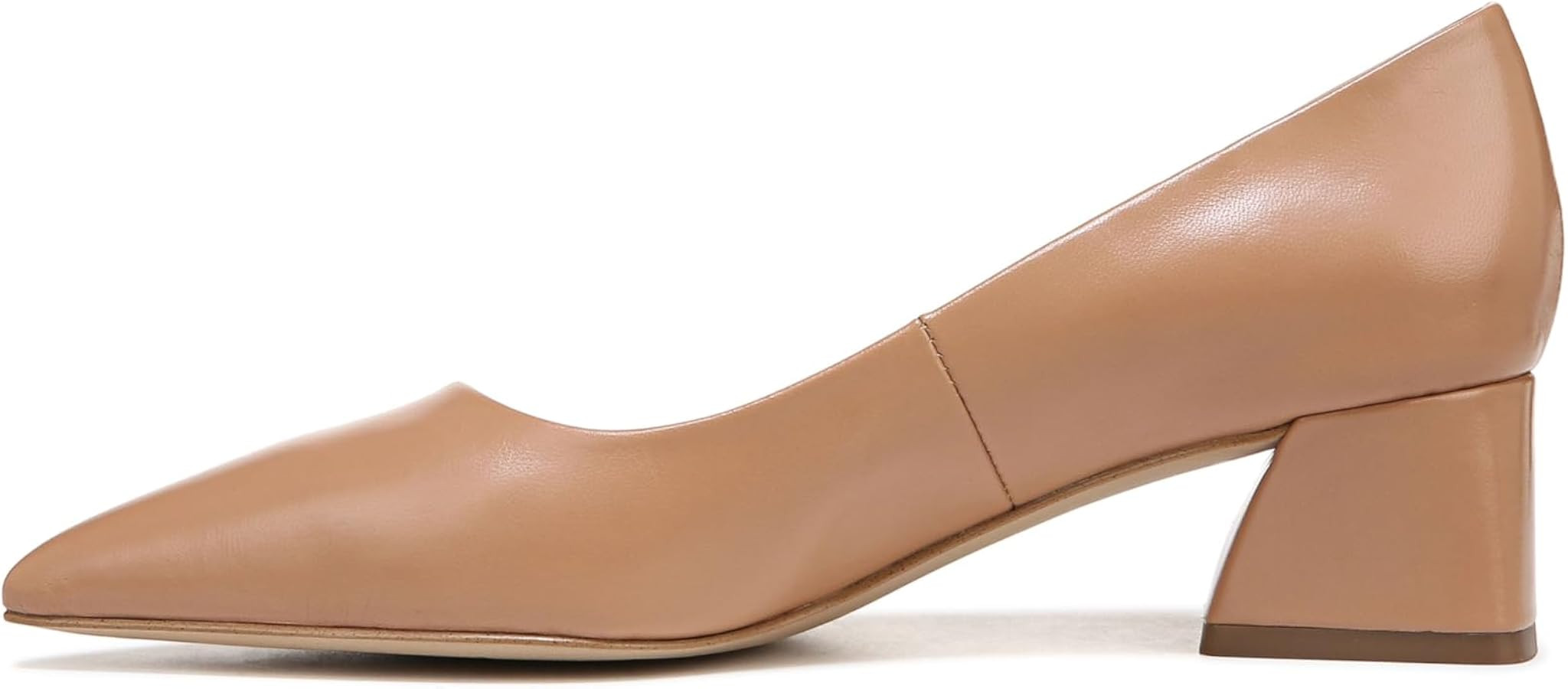 Franco Sarto Women's Racer Pointed Toe Block Heel Pump | Amazon (US)