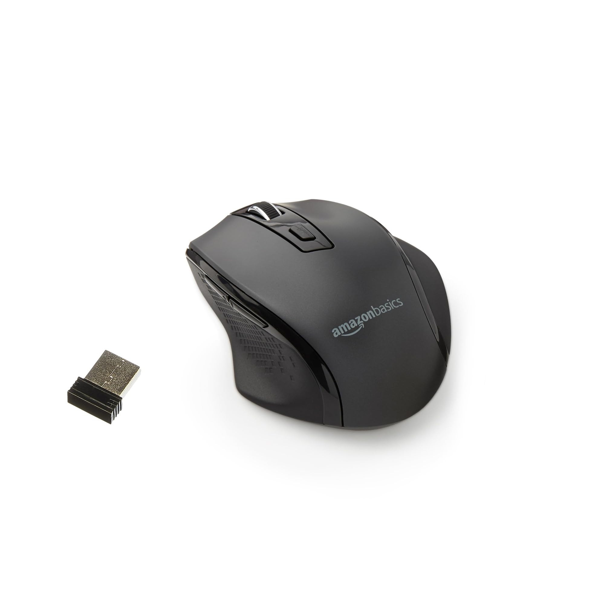 Amazon Basics Computer Mouse Wireless, Ergonomic, 2.4 GHz Optical, DPI Adjustable, Compatible Wit... | Amazon (US)