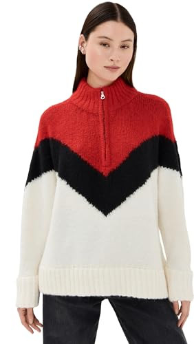 Pistola Denim Women's Maribel Pullover, Multi Chevron, XL | Amazon (US)