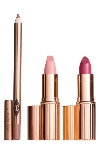 Charlotte Tilbury Hot Lips Lipstick Set - Perfect Pink | Nordstrom