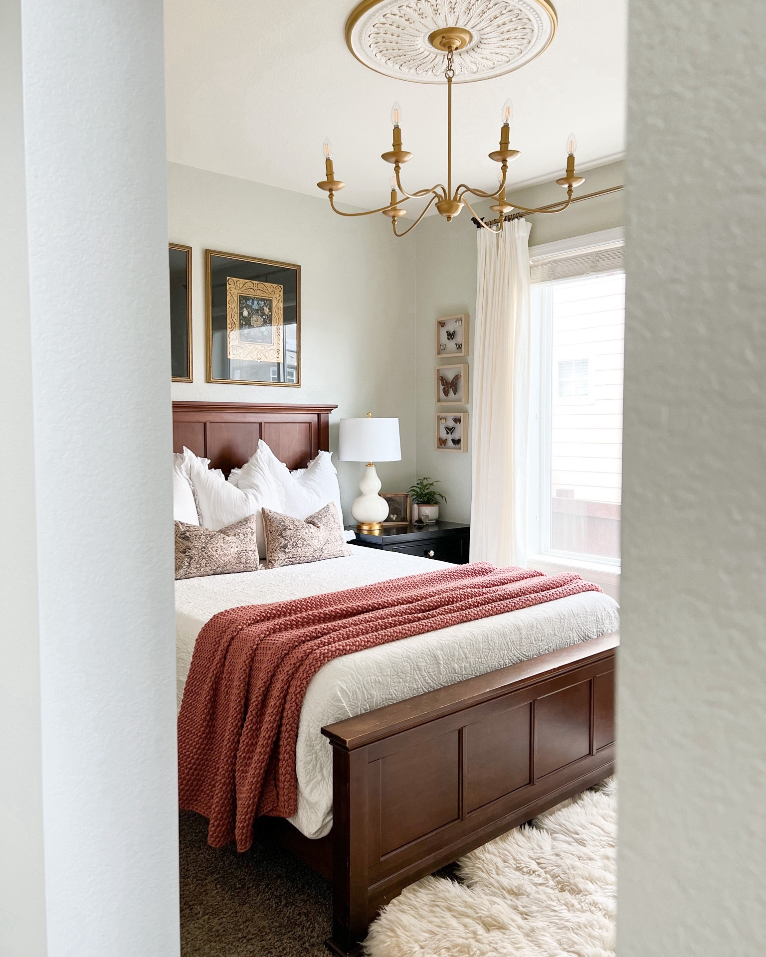 Casaluna bedding on sale including our favorite chunky throw blanket to styling a bed. 

Chandelier, white bedding, ruffled linen euro shams, white table lamps, lumbar pillows, nature inspired girl teen bedroom, curtains  

#LTKhome #LTKsalealert