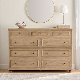 Chelsea 9-Drawer Grand Dresser (64w x 19d") | Pottery Barn Teen