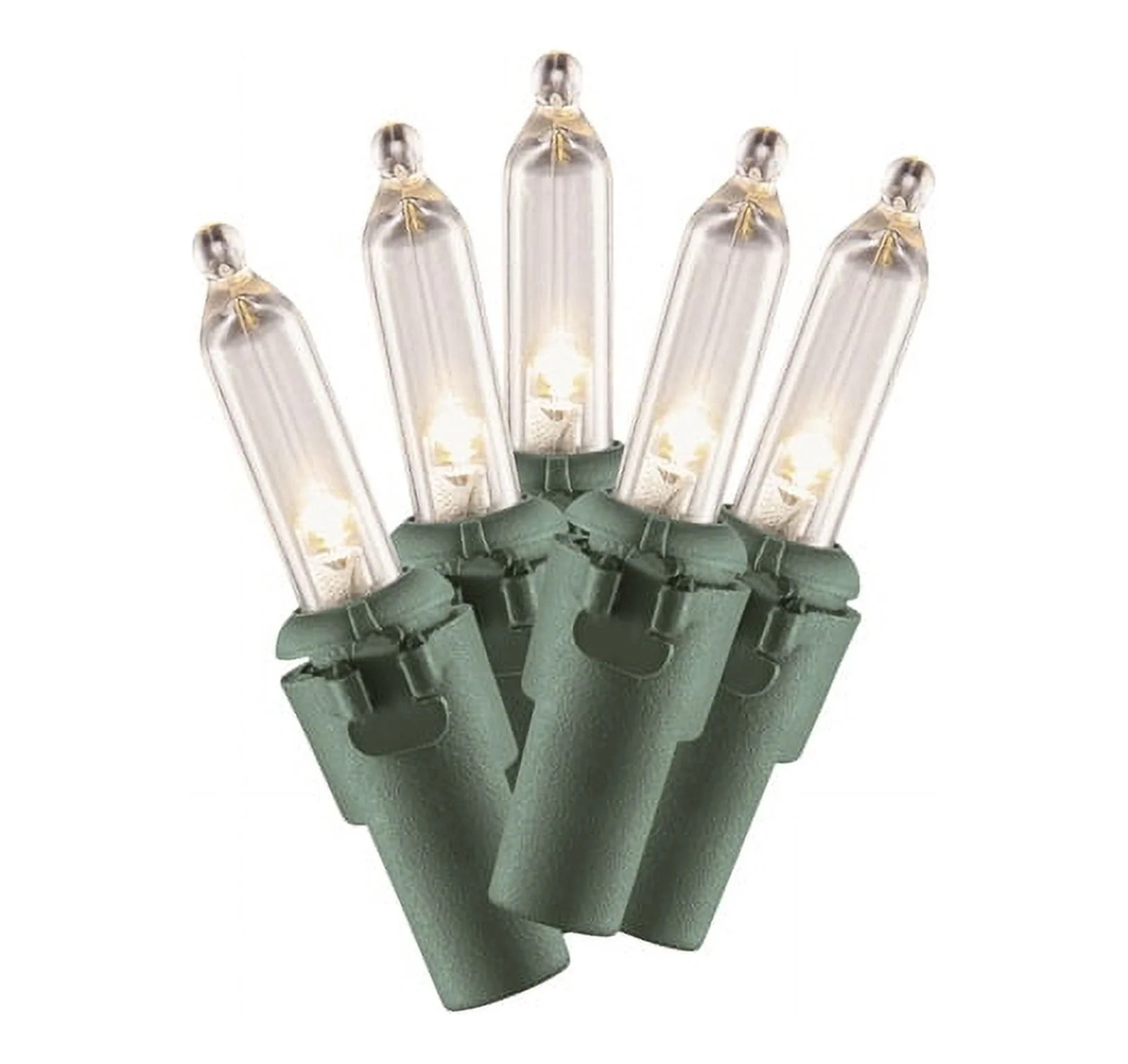 100-Count Mini Warm White Random Twinkling LED Christmas String Lights, Green Wire, by Holiday Ti... | Walmart (US)