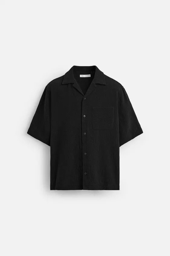RELAXED-FIT-JACQUARDHEMD | Zara DE