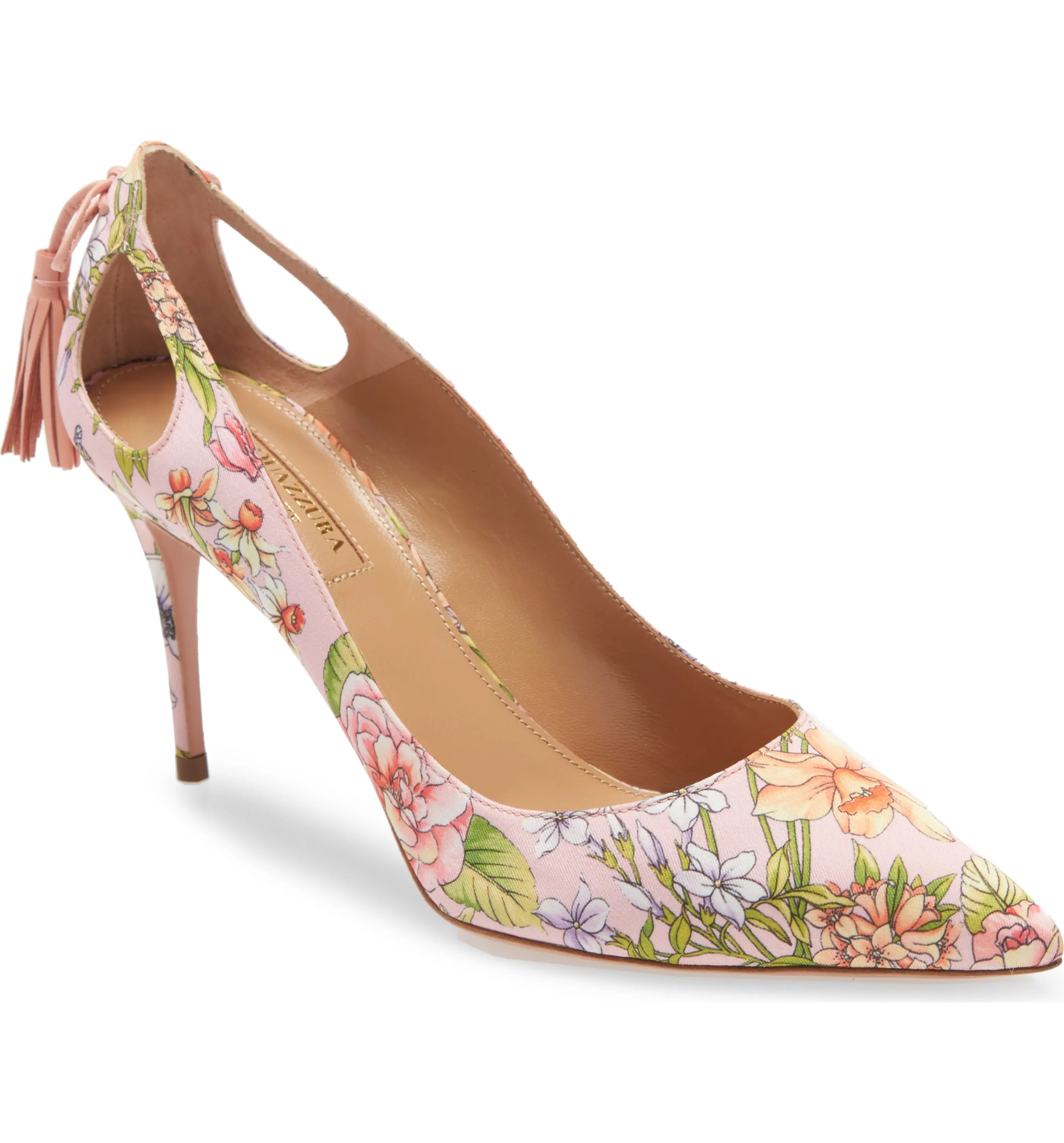 Forever Marilyn Tassel Pointy Toe Pump | Nordstrom