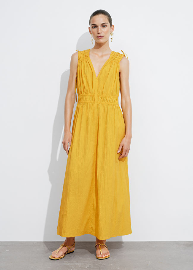 Midikleid mit Bindedetail | & Other Stories (DE + FR)