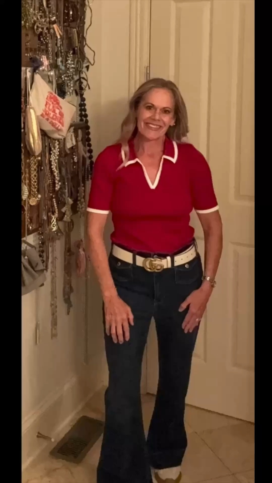 Belted with Flare Jeans!
This spring sweater and flare jeans combines great with the belt.
The sneakers are great for running errands today!


#LTKPetite #LTKOver40 #LTKdayinmylife