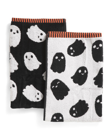 Set Of 2 Ghost Towels | TJ Maxx