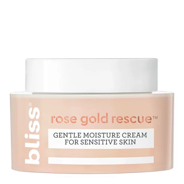 Bliss Rose Gold Rescue™ Face Cream with Rose Water, Moisturizing, 1.5 fl oz | Walmart (US)