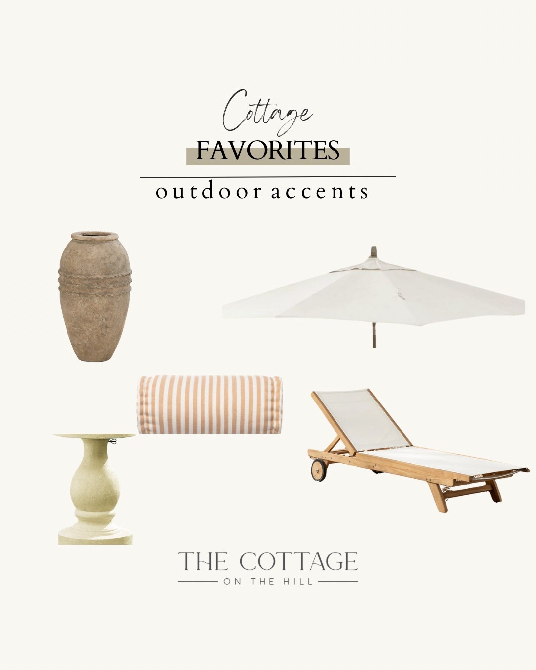 Cottage favorites: outdoor accents 

#LTKStyleTip #LTKHome